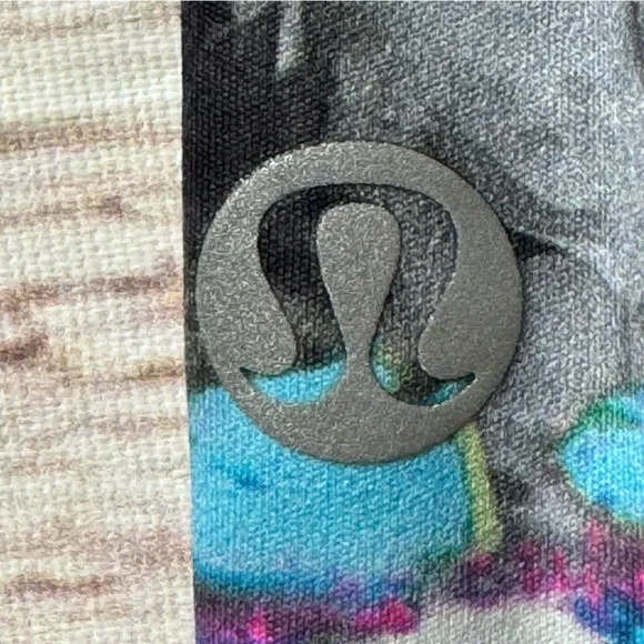 Lululemon Fast and Free High-Rise Tight 25" in Paint Drift Multi Sz 12